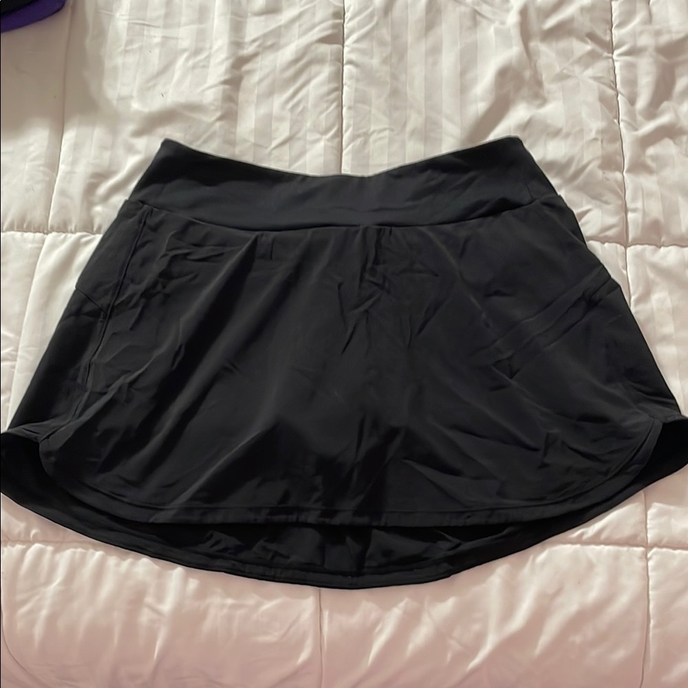 Women's Black Athletic Skirt